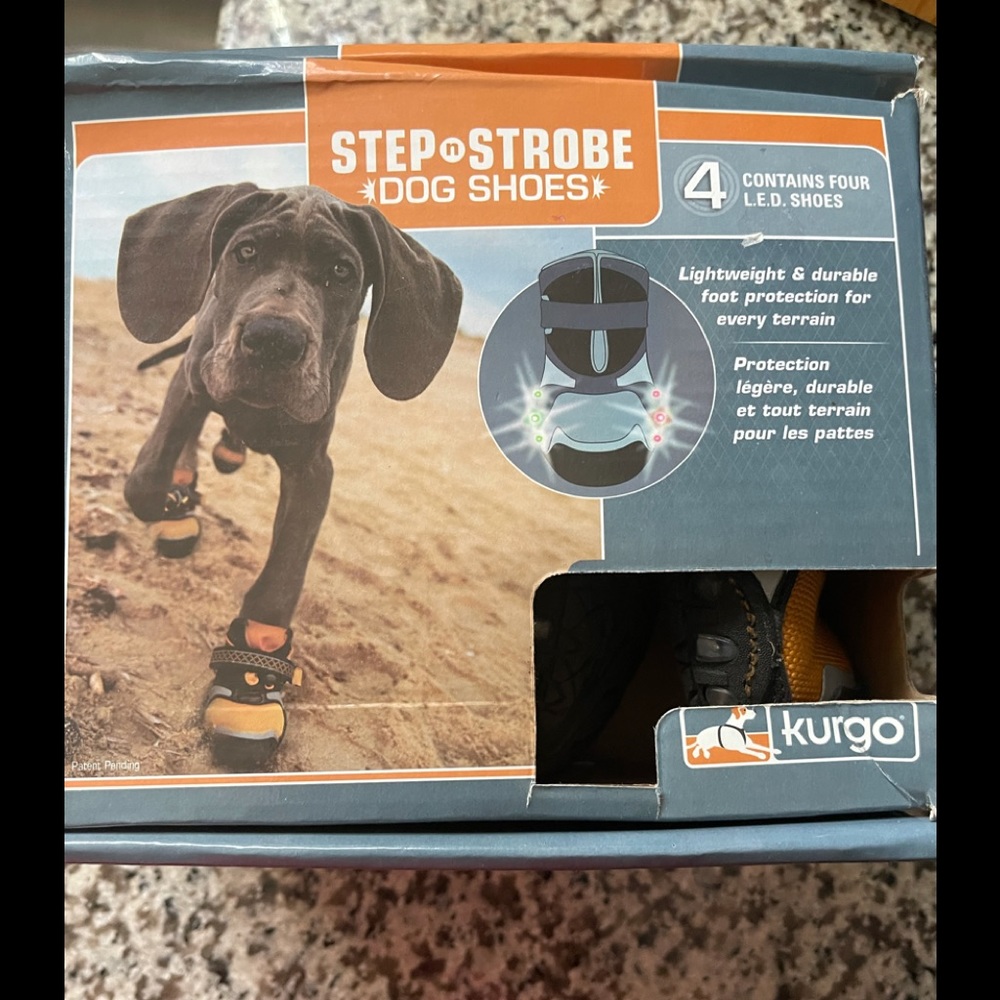 Kurgo Step n Strobe Dog Shoes